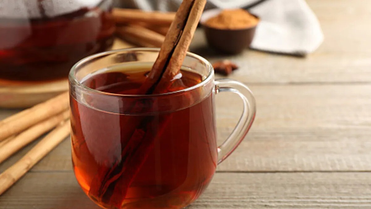 Drink cinnamon decoction daily in winter