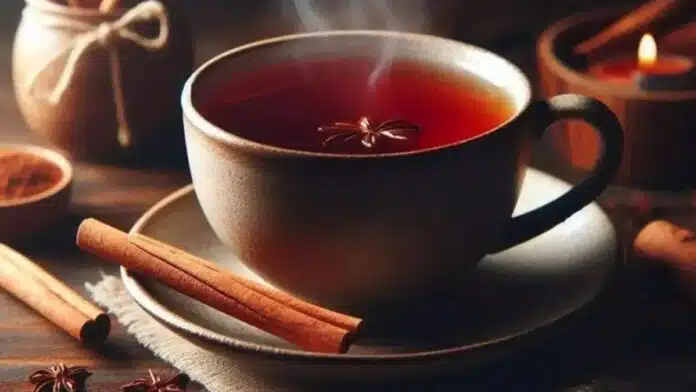 Drink cinnamon decoction daily in winter