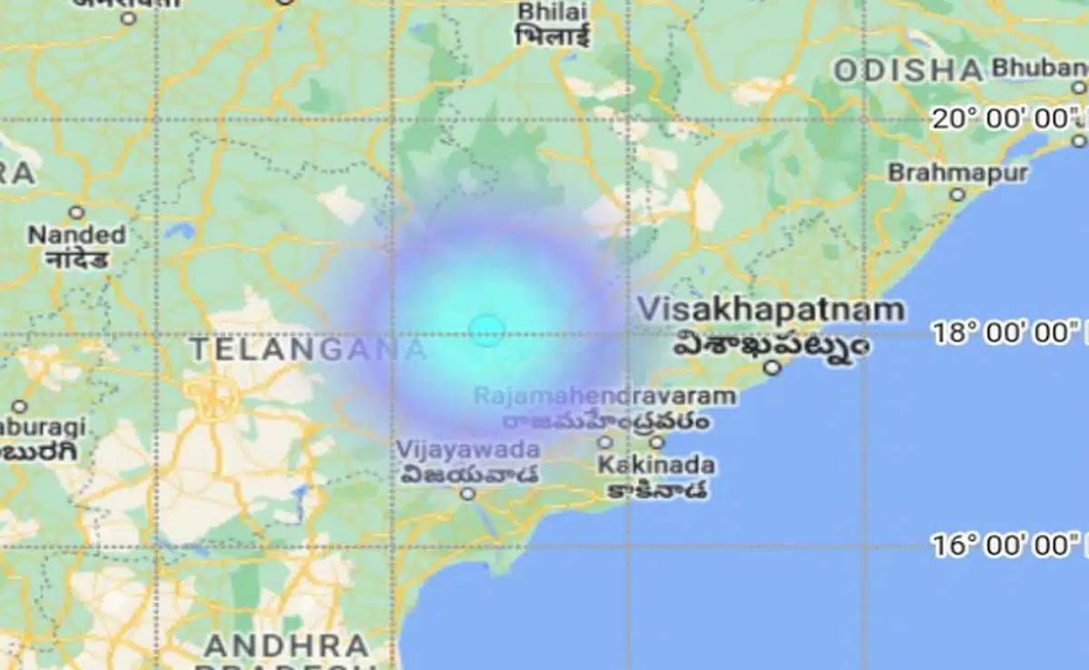 Earthquake of 5.3 magnitude occurred in Telangana, epicenter was Mulugu.