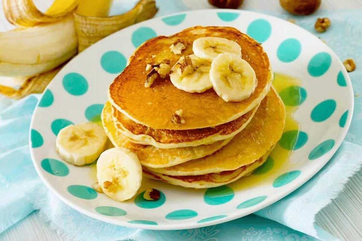 Eggless Banana Pancake is a great dish for breakfast