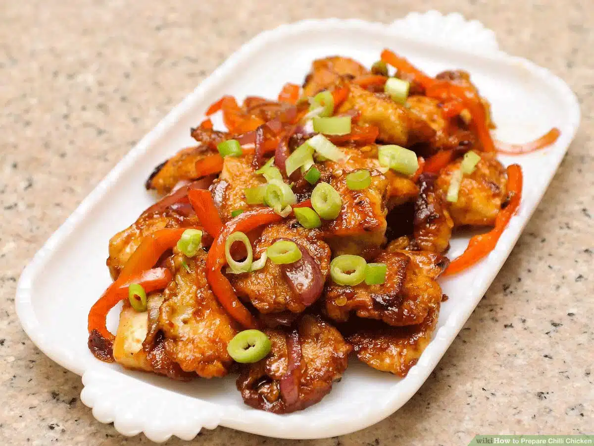 Garlic Chilli Chicken Recipe A delicious spicy delight