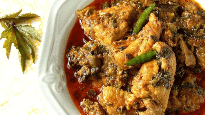 Gongura Chicken Curry A tangy and spicy taste from Andhra