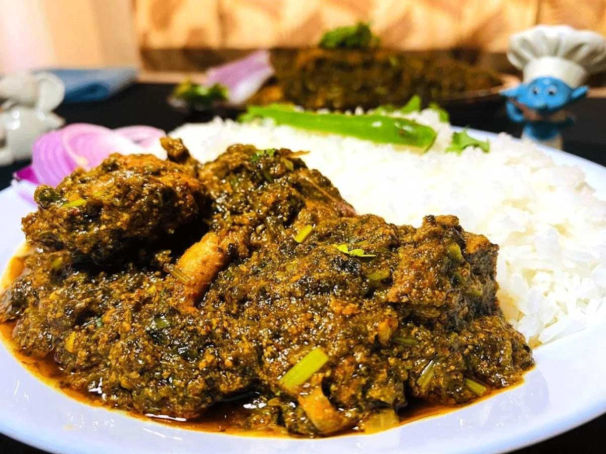 Gongura Chicken Curry A tangy and spicy taste from Andhra