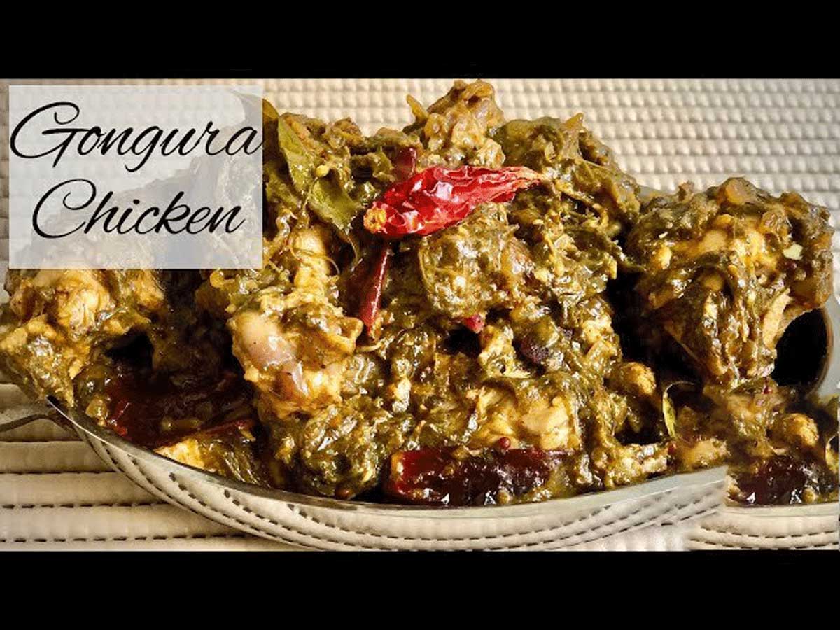 Gongura Chicken Curry A tangy and spicy taste from Andhra