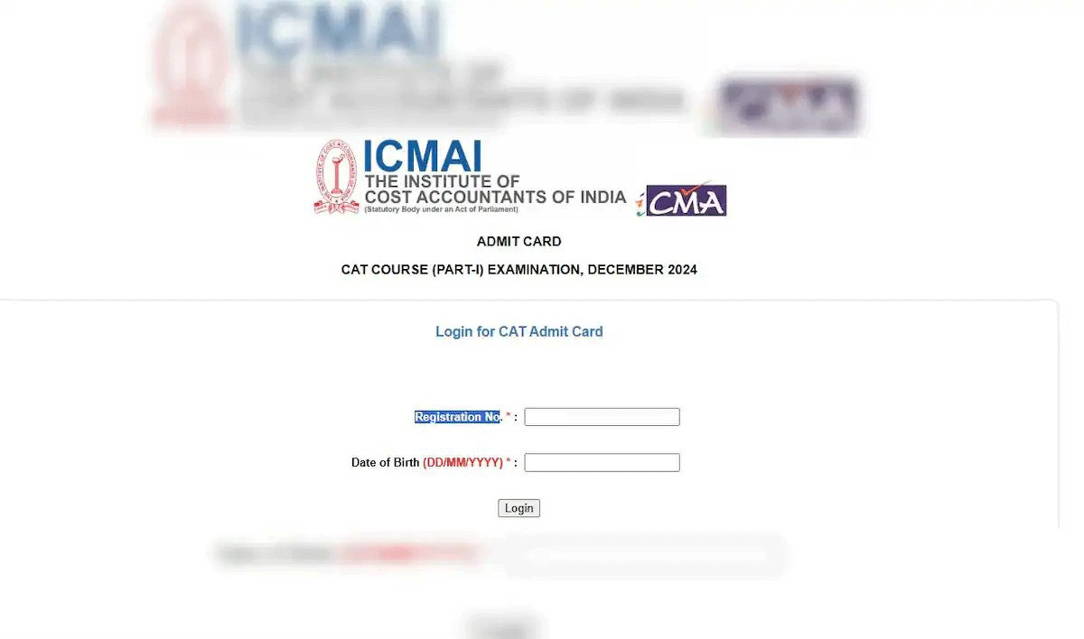 ICMAI CMA December 2024 Admit Card Released, Check Steps to Download