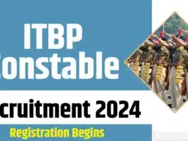 ITBP Constable Recruitment 2024 Application Process Begins, Salary Up to Rs 81,000