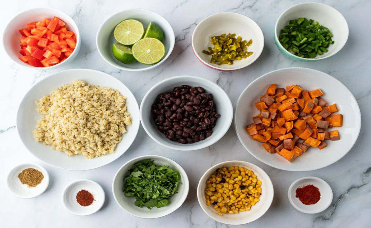 Easy Quinoa Black Bean Salad Recipe for Winter