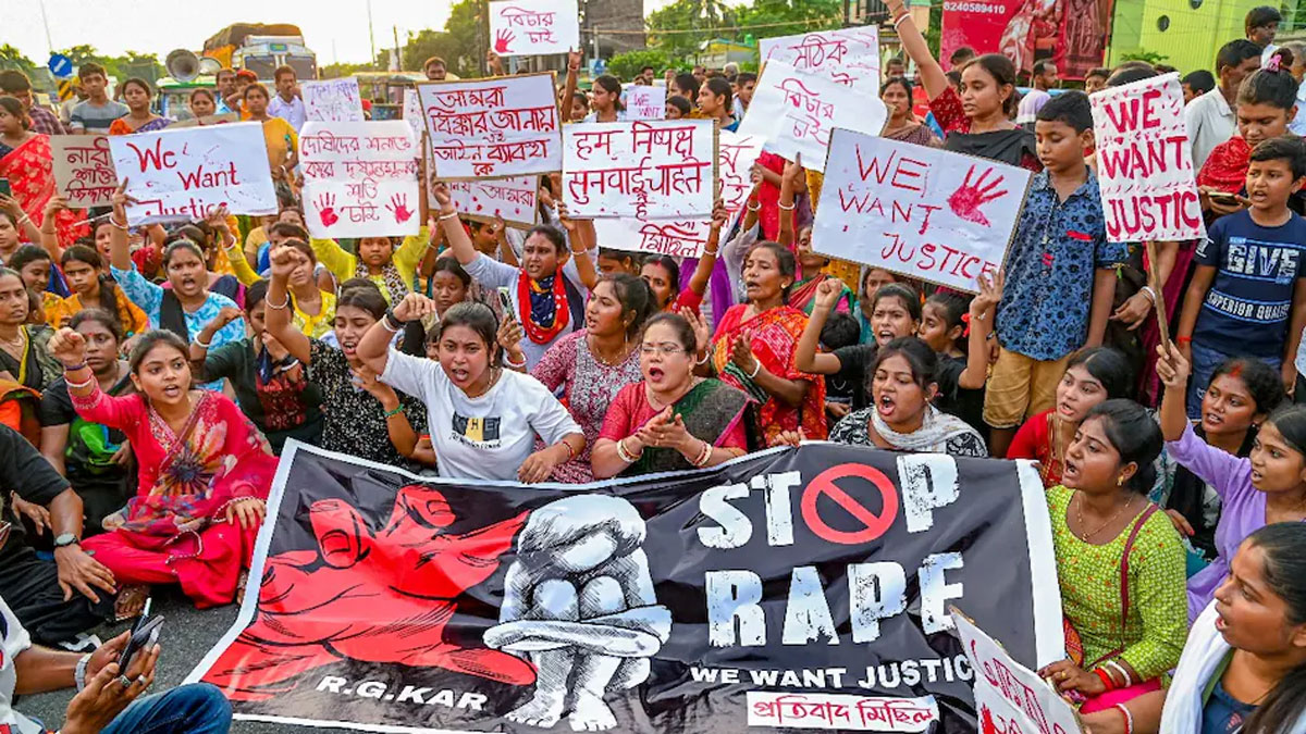 Protest Over CBI Delay In Kolkata Rape