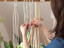 Macrame art is a timeless craft