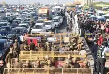 Heavy traffic jam on Delhi-Meerut Expressway before Rahul Gandhi's Sambhal tour