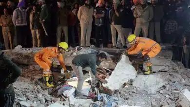 A woman died after a multi-storey building collapsed in Mohali, Punjab, case registered against the owner.