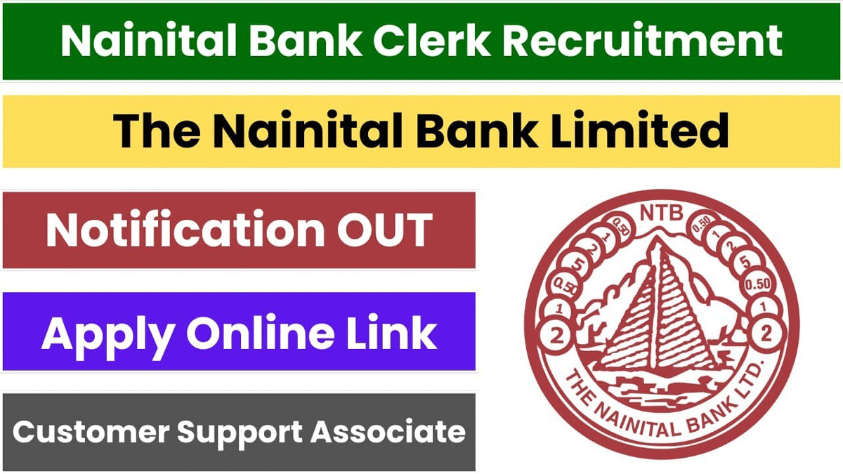 Nainital Bank Recruitment 2024 Registration begins for Customer Support Associate (Clerk) posts, check details