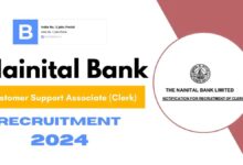 Nainital Bank Recruitment 2024 Registration begins for Customer Support Associate (Clerk) posts, check details