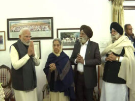 PM Modi pays tribute to Manmohan Singh at his Delhi residence