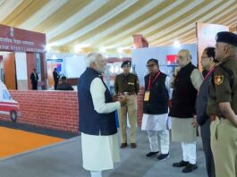 PM Modi inspects exhibition on implementation of new criminal law in Chandigarh