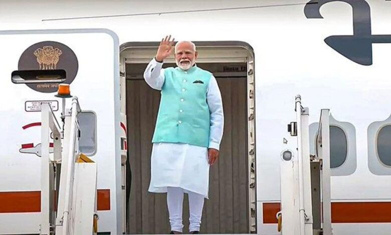 PM Modi leaves for two-day historic visit to Kuwait