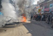 Police in action after riots in Parbhani, Maharashtra, 40 people involved in violence arrested