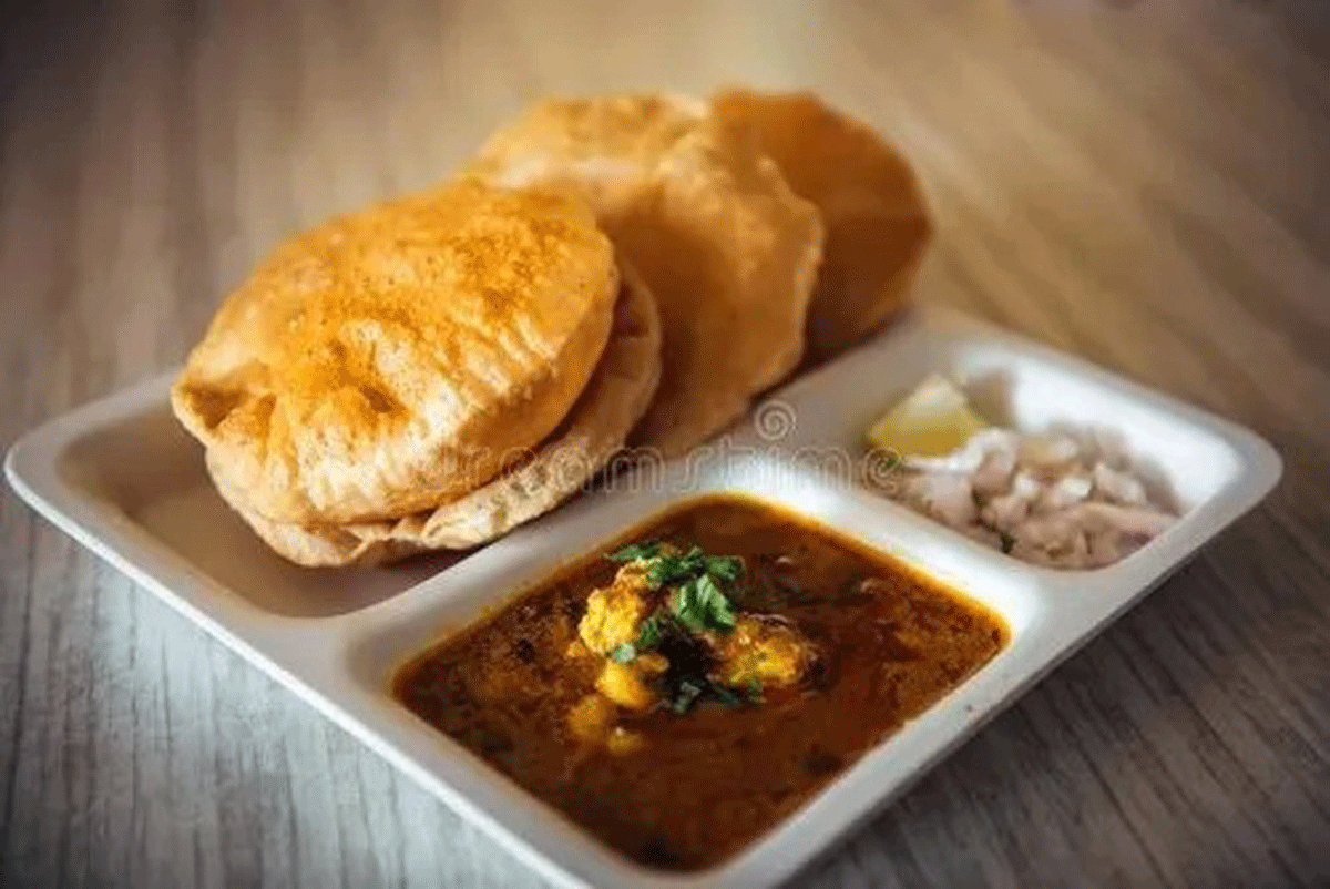 Puri Bhaji Quick and easy Desi food