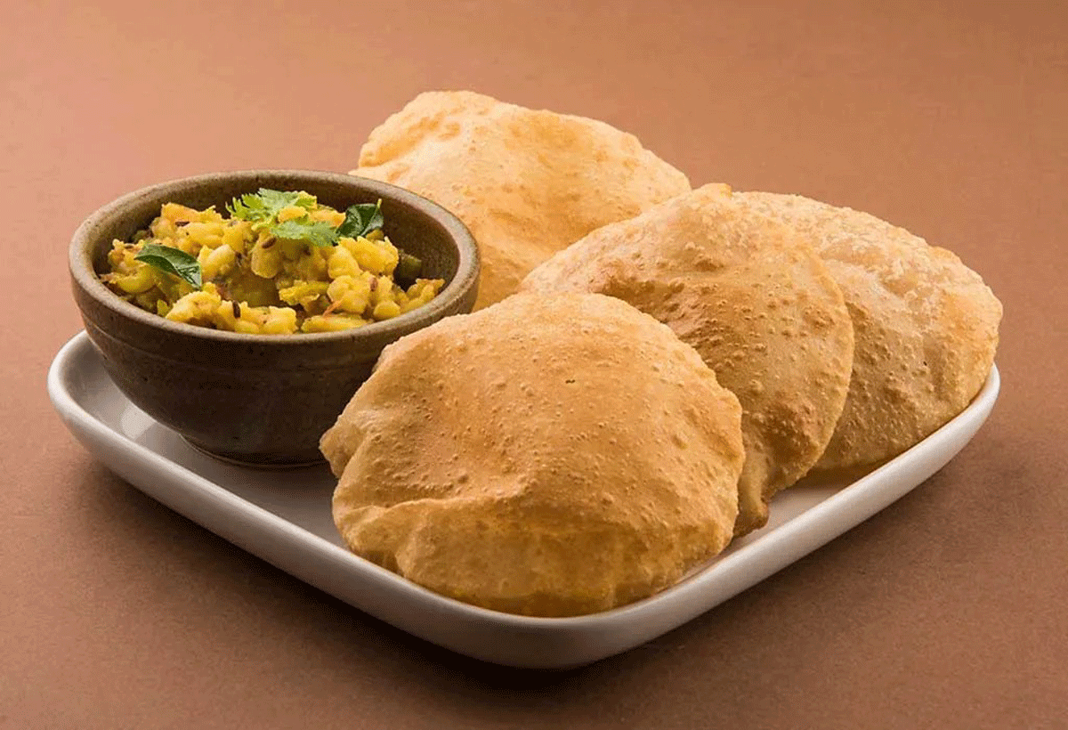 Puri Bhaji Quick and easy Desi food