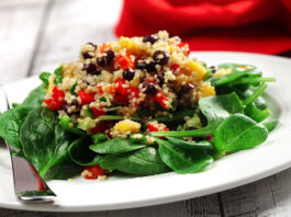 Easy Quinoa Black Bean Salad Recipe for Winter