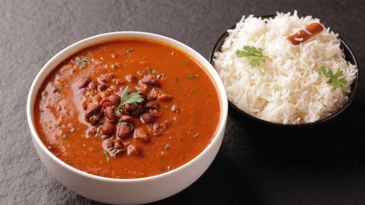 Rajma Chawal a classic Indian comfort food