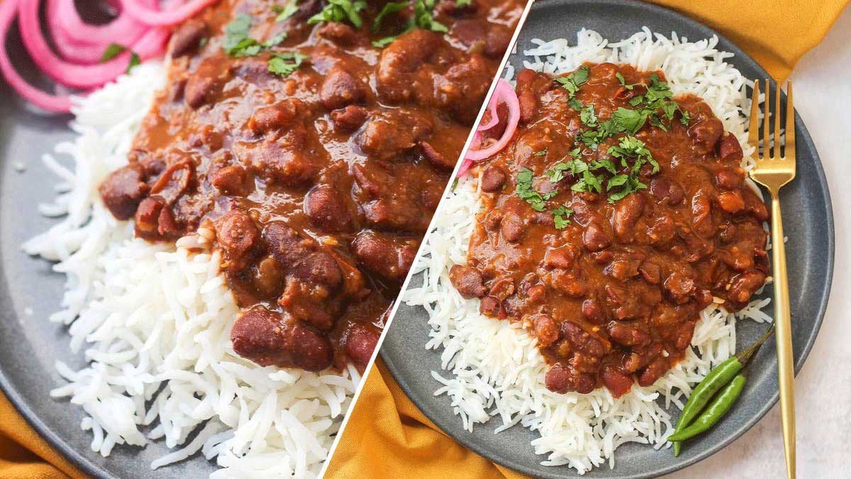 Rajma Chawal a classic Indian comfort food