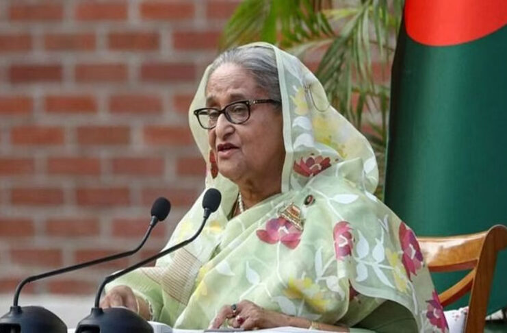 Sheikha Hasina attacks Yunus in first public address after fleeing Bangladesh, accuses him of genocide