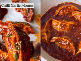 Spicy Chilli Garlic Momos A delicious Indo-Tibetan delight