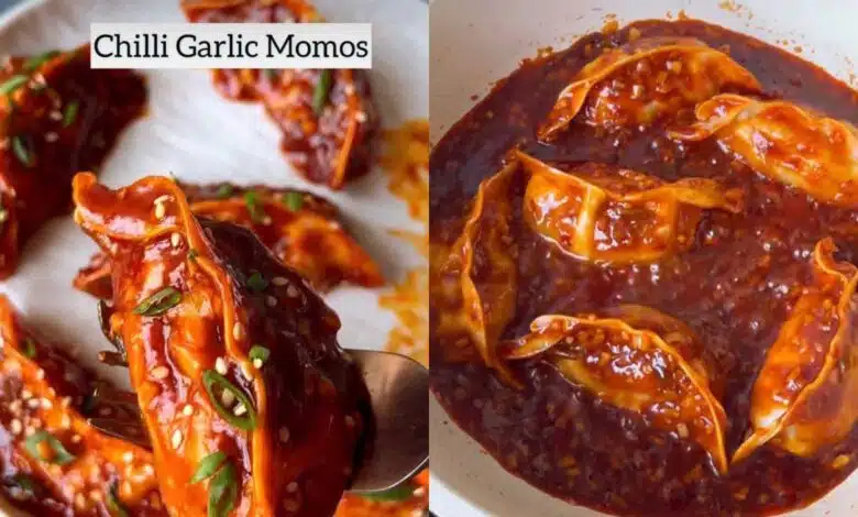 Spicy Chilli Garlic Momos A delicious Indo-Tibetan delight