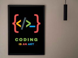 The art of coding is a blend of creativity and logic