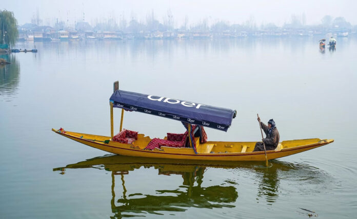 Asia's first water transport service 'Uber Shikara' available in Srinagar