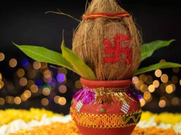 Why do Hindus use coconut in worship?