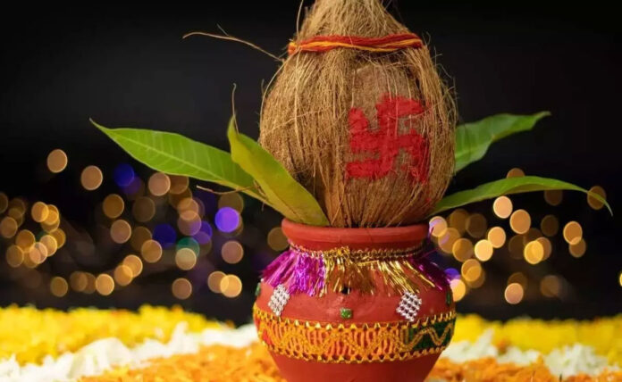 Why do Hindus use coconut in worship?