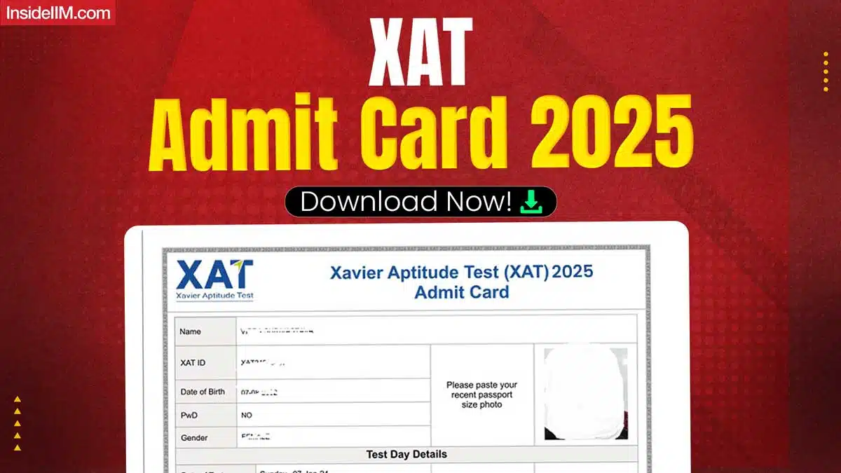 XAT 2025 Admit Card to be released soon, check details