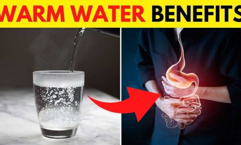 Benefits of drinking hot water in winter