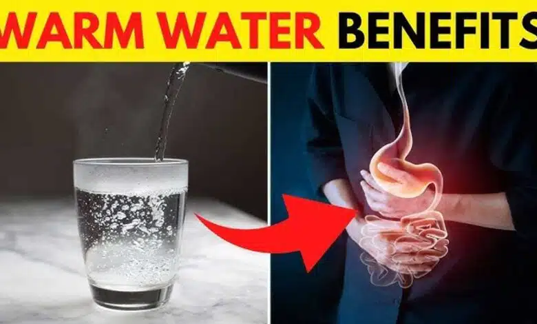 Benefits of drinking hot water in winter