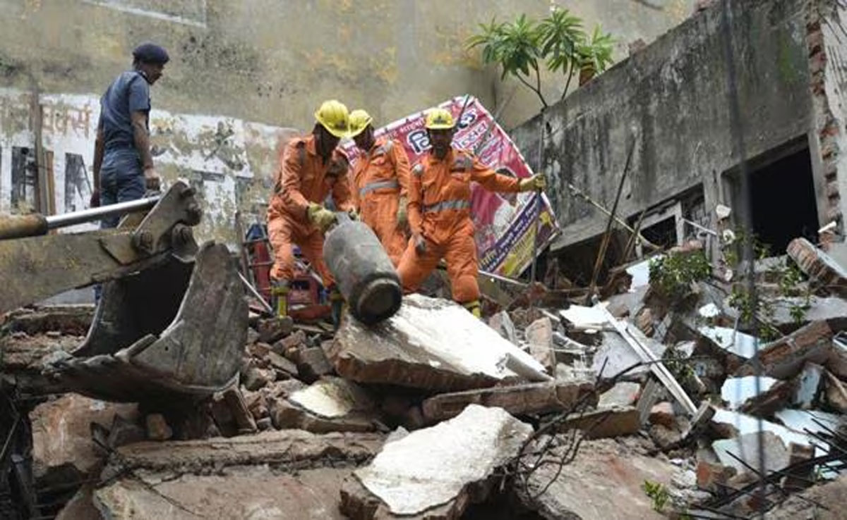 2 storey house collapses in Delhi, 6 family members injured