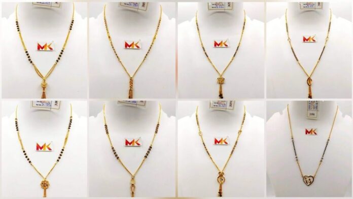 new design of gold mangalsutra