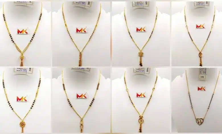 new design of gold mangalsutra
