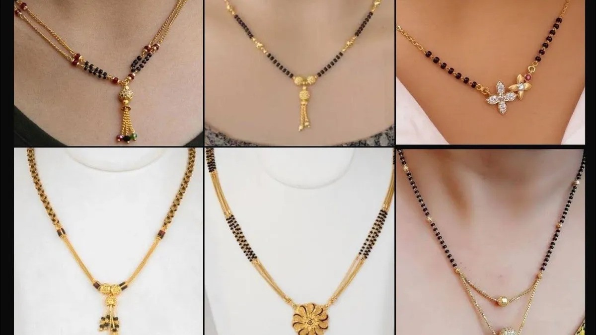 new design of gold mangalsutra