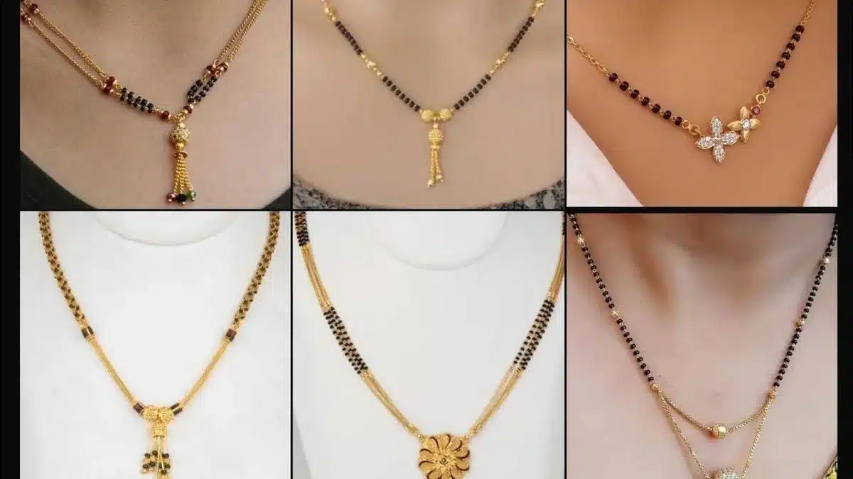 new design of gold mangalsutra