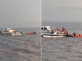 Boat full of passengers capsizes near Gateway of India in Mumbai, rescue work underway