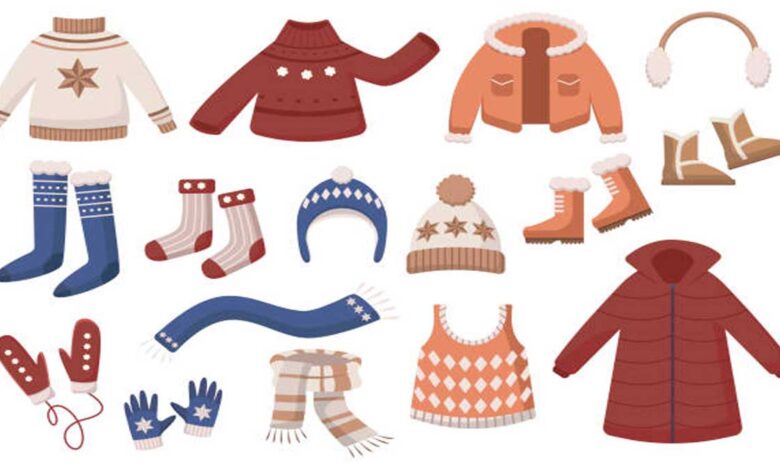 Clothes to wear in cold weather