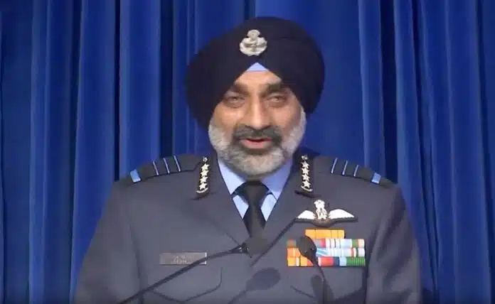 IAF chief reacts to China testing 6th generation jets