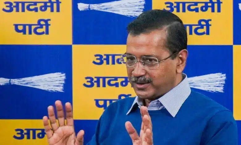 Arvind Kejriwal after the announcement of Delhi election dates
