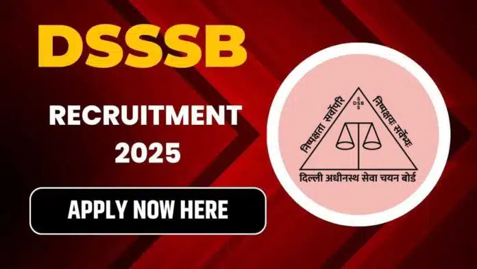 DSSSB Recruitment 2025 Registration Begins for Librarian Post, Salary Up to Rs 1.12 Lakh