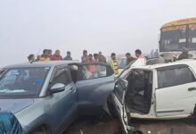 Vehicles collide on Delhi-Meerut Expressway amid dense fog, many injured