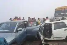 Vehicles collide on Delhi-Meerut Expressway amid dense fog, many injured