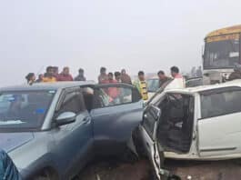 Vehicles collide on Delhi-Meerut Expressway amid dense fog, many injured