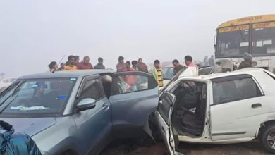 Vehicles collide on Delhi-Meerut Expressway amid dense fog, many injured